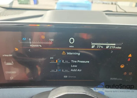 2024 Nissan Ariya Platinum + z USA, uszkodzony, nr VIN JN1DF0CDXRM741232